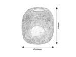 Saltor,ind.table, H11cm, candle holder 76024 - imagine 4