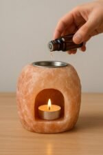 Saltor,ind.table, H11cm, candle holder 76024 - imagine 5