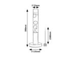 Lavastic,lava lamp, 25W, red-transparent 76028 - imagine 7