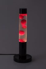 Lavastic,lava lamp, 25W, red-transparent 76028 - imagine 3