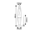 Lollipop3,lava lamp,LED25W,yellow-purple 76106 - imagine 7