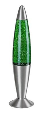 Glitter2,lava lamp, LED25W, H40cm, green 76113 - imagine 2