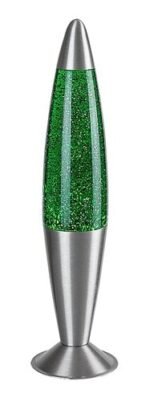 Glitter2,lava lamp, LED25W, H40cm, green 76113