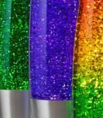 Glitter2,lava lamp, LED25W, H40cm,purple 76115 - imagine 6