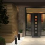 Lampadar Exterior Ankara, Antracit, E27 1x12W, 90x440mm, IP44, Rabalux