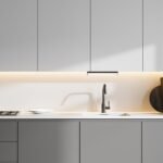 Lampă dulap Band2, Negru, LED 24W, 1135x35mm, Rabalux