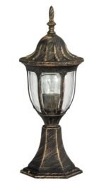 Lampadar Exterior Milano, Auriu antic, E27 1x60W, H43mm Rabalux - imagine 3
