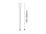 Pendul Rolly, Alb, E27 1x60W, Rabalux - imagine 2