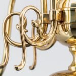 Candelabru Clasic FLAMAND, 12 lampi, alama masiva lucioasa, E14 12x40W, Stilluster , ORION - imagine 5