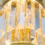 Aplica PRISM, LED 17W/1000lm/3000K, cadru otel placat cu aur de 24 carate, Inaltime 17cm ORION - imagine 7