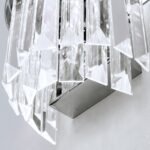 Aplica PRISM, LED 17W/1000lm/3000K, cadru otel crom, Inaltime 17cm ORION - imagine 7