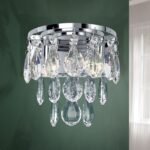 Aplica din cristal CELESTE,19cm 3xG9/40W sticla cristalina K9, cadru otel finisaj crom IP20 ORION - imagine 3