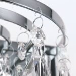 Aplica din cristal CELESTE,19cm 3xG9/40W sticla cristalina K9, cadru otel finisaj crom IP20 ORION - imagine 6
