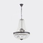 Candelabru ARILA, 3xE27, otel antic-auriu, Ø40cm ORION - imagine 10