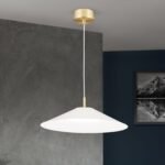 Lampa suspendata LED GOURMET, otel nuanta alba 22W/1700lm/3000K ORION - imagine 3