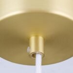 Lampa suspendata LED GOURMET, otel nuanta alba 22W/1700lm/3000K ORION - imagine 6