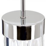 Pendul PRISM, LED 80W/6400lm/3000K), cadru otel placat cu aur de 24 carate, Diametru 55cm ORION - imagine 6