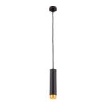 Pendul MARTINI, 1xGU10, otel negru-auriu, Ø5.6cm ORION - imagine 5