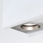 Plafoniera spot COOL, 2 lampi GU10, cadru ceramica satinata, inaltime 15cm ORION - imagine 7