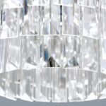 Plafoniera PRISM, LED 40W/3200lm/3000K, cadru otel placat cu aur de 24 carate, Diametru 35cm ORION - imagine 7