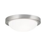 Plafoniera FATO, otel crom satinat, 32cm 2xE27 IP44 ORION - imagine 5