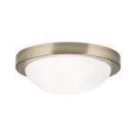 Plafoniera FATO, otel patinat, 32cm 2xE27 IP44 ORION - imagine 4