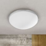 Plafoniera LED pentru baie GLANTO, otel crom satinata, 38cm 18W/1540lm/3000K IP44 ORION - imagine 4