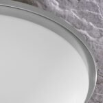 Plafoniera LED pentru baie GLANTO, otel crom satinata, 38cm 18W/1540lm/3000K IP44 ORION - imagine 7