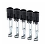 Soclu E14 Pentru Candelabre, Inălțime Reglabilă de la 80-100mm Negru ORION