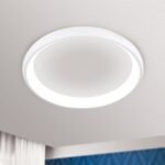 Lampa de Tavan LED VENUS, Baza soclu Aluminiu, Alb, Abajur policarbon opal, LED 50W/2750lm/3000K, Diametru 61cm ORION