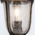 Lampadar Exteriorerior AUGUST,1xE27, aluminiu patinat, H112cm IP23 ORION - imagine 6