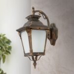 Aplica Exterior AIKO,1xE27, aluminiu patinat, H38cm in jos IP23 ORION - imagine 4