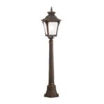 Lampadar de exterior AIKO,1 lampa E27, aluminiu patinat, H117cm IP23 ORION - imagine 5