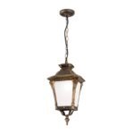 Pendul de exterior AIKO,1 lampa E27, aluminiu patinat, H46cm IP23 ORION - imagine 5