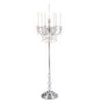Lampadar KATHARINA, 7 lumini alama solida cromata, cristale Swarovski,  176cm E14 7x40W ORION - imagine 5