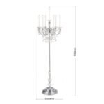 Lampadar KATHARINA, 7 lumini alama solida cromata, cristale Swarovski,  176cm E14 7x40W ORION - imagine 8