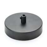 Manson pentru Suspensie cu șuruburi de prindere si filet M10, Ø 13mm, Lungime 14mm, PVC Negru ORION - imagine 2