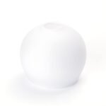 Abajur din Sticlă Groasa Opal, Diametrul 110mm, Înălţime 65mm, Finisaj Opal-mat, Orificiu 30mm ORION