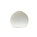 Abajur Sticla Groasa, Alb Opal, Lungime 110mm, Latime 120mm, Diametru Orificiu Soclu 45mm, din gama Romantica ESTO