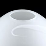Abajur Conic din Sticlă Groasa Opal, Diametrul 170mm, Înălţime 95mm, Finisaj opal-mat , Orificiu 42mm ORION - imagine 2