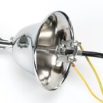 Pendul fara Abajur, Inaltime 100cm, Suspensie cu Lant, Cablu 2x0.75, metal crom ORION - imagine 6