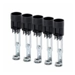 Soclu E14 Pentru Candelabre, Inălțime Reglabilă de la 80-100mm Negru 5 bucati ORION - imagine 4
