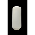 Abajur Sticla Groasa Mata cu Inaltime 150mm, Diametru 65mm, Orificiu Soclu 38mm cu marginile Tesite ORION - imagine 2