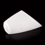 Abajur din Sticlă Groasa Opal, Diametrul 95-115mm, Înălţime 160mm, Finisaj Opal-mat, Orificiu 30mm ORION - imagine 3