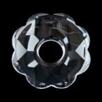 Abajur Cristal STRASS® Swarovski Bobeche, transparent, gaura 26mm, diametru 90mm ORION - imagine 3