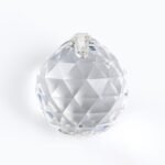 Pandantiv Candelabru sferă de cristal STRASS® Swarovski® Crystal, 20mm, transparent ORION
