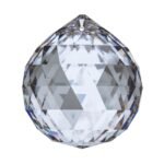 Pandantiv Candelabru sferă de cristal STRASS® Swarovski® Crystal, 50mm, transparent ORION