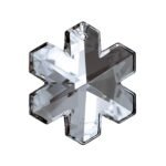 Pandantiv Candelabru stea de cristal STRASS® Swarovski® Crystal, 20mm, transparent ORION