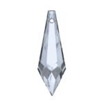 Pandantiv ascutit Candelabru cristal din cristal SCHÖLER CRYSTAL®, transparent 38x14mm ORION