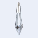 Pandantiv Candelabru cristal din Cristal SPECTRA® Swarovski® ascutit cu rotator, transparent 50x14mm ORION